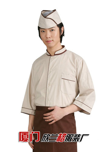 厦门厨师服采购